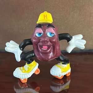 *Vintage* California Raisins PVC Figure, Roller Skater